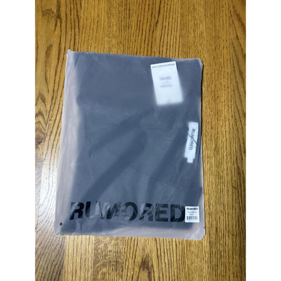 NWT! Rumored Prince Street Top Black Sleeveless Knit Tank Size L - Picture 2 of 3